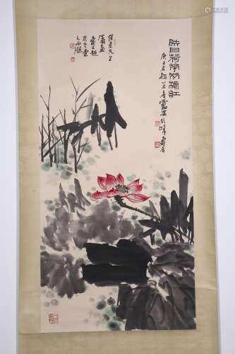 chinese painting by pan tianshou