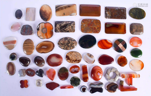 ASSORTED AGATE SPECIMENS (qty)