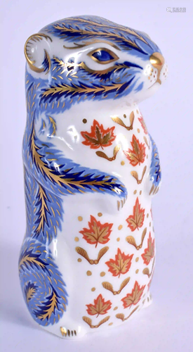 Royal Crown Derby paperweight Gopher. 10cm high.