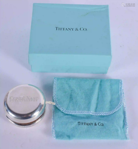 A VERY UNUSUAL TIFFANY & CO SILVER YOYO. 5.5 cm