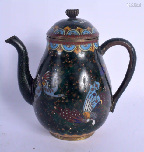 A LATE 19TH CENTURY JAPANESE MEIJI PERIOD CLOISONNE