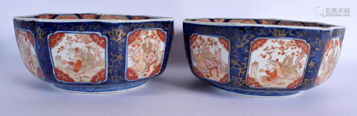 A LARGE PAIR OF 19TH JAPANESE MEIJI PERIOD IMARI