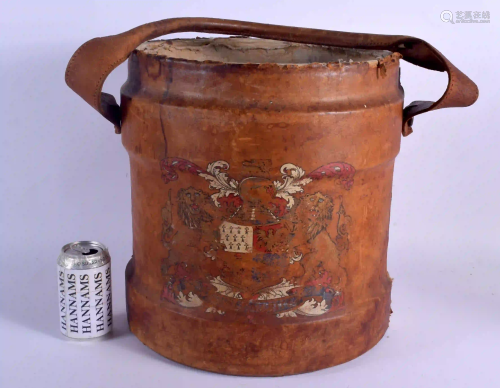 AN ANTIQUE MILITARY CARTRIDGE CARRIER. 36 cm x 28 cm.