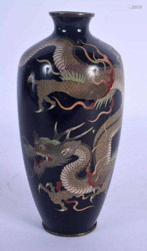 A LATE 19TH CENTURY JAPANESE MEIJI PERIOD CLOISONNE