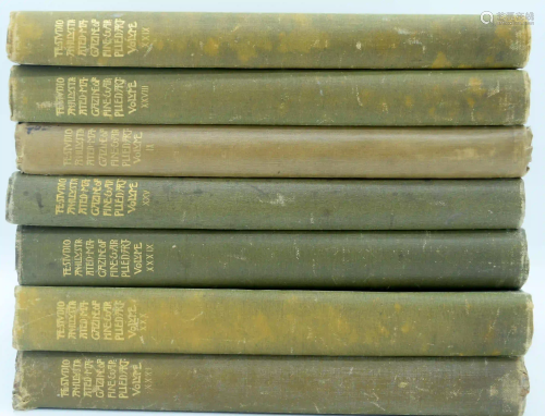 Seven volumes of the Studio reference books (7).