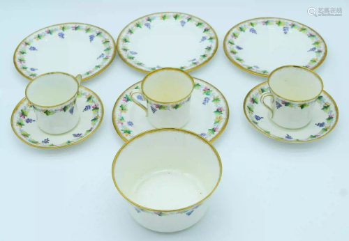 A part Balmoral china tea set (10).