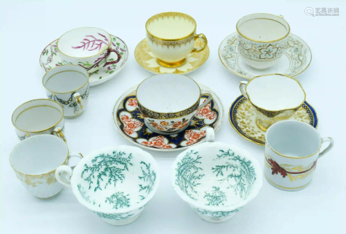 Collection of Tea and coffee cups Qty.