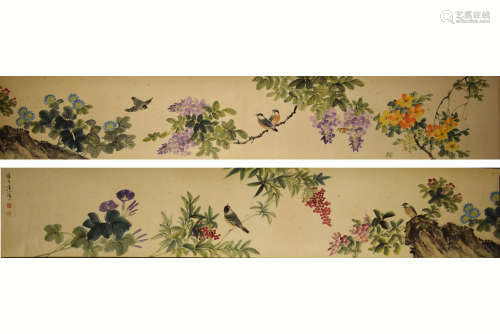 The Chinese Bird-and-flower Painting, Wang Shensheng Mark