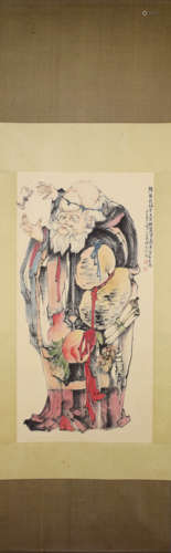 A Chinese Figure Painting, Ligeng Mark