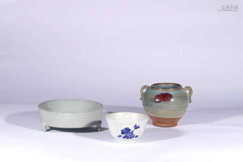 A Set of Porcelain Ware