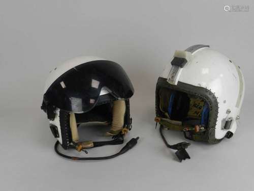 Two RAF Pilot's Flying helmets