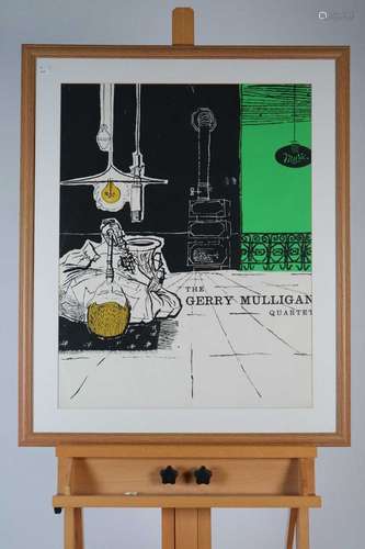 Three Jazz Posters including Gerry Mulligan