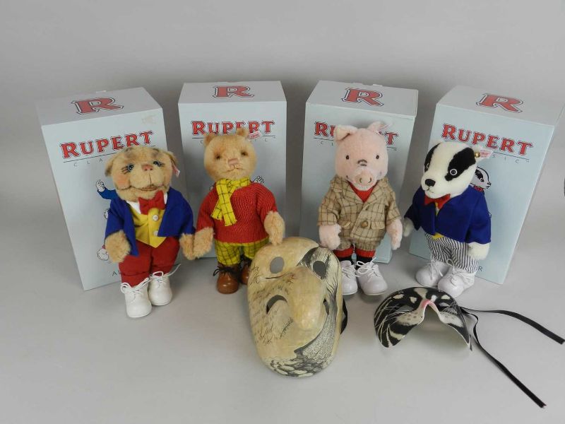 steiff rupert bear limited edition