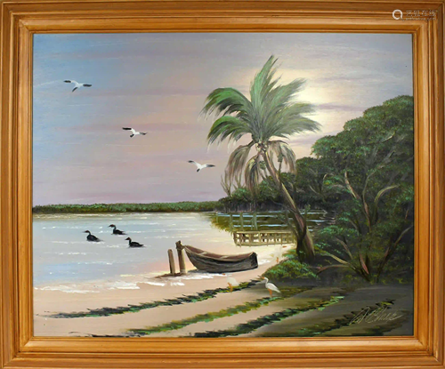 AL BLACK FLORIDA HIGHWAYMEN BIRDS ON THE RIVER