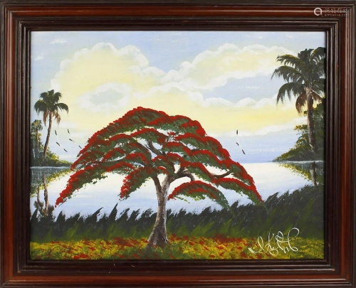 ISAAC KNIGHT FLORIDA HIGHWAYMEN ROYAL POINCIANA