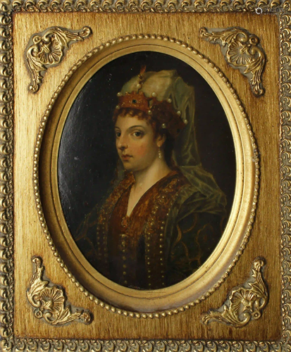 KPM STYLE PORTRAIT SPANISH ROYALTY 19TH CENTURY