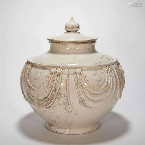 CHINA DING KILN COVER JAR