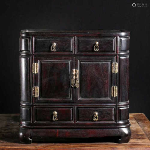 CHINESE ROSEWOOD CABINET