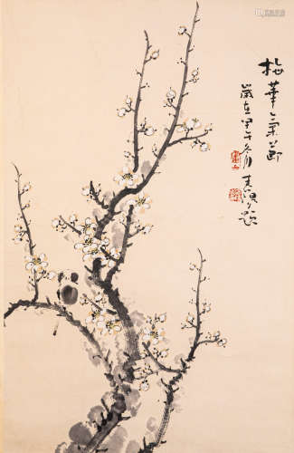 CHINESE PAINGTING AND CALLIGRAPHY, FLOWERS AND BIRDS
