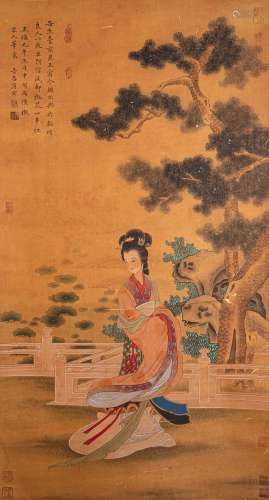 CHINESE PAINTING AND CALLIGRAPHY, FIGURE