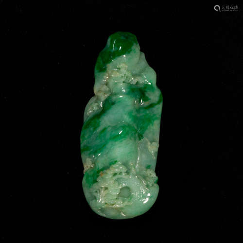 CHINESE EMERALD PENDANT