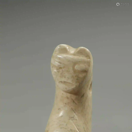 OLD CHINESE JADE FIGURE