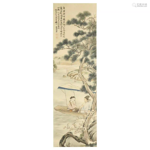 PAN QI,CHINESE PAINTING AND CALLIGRAPHY