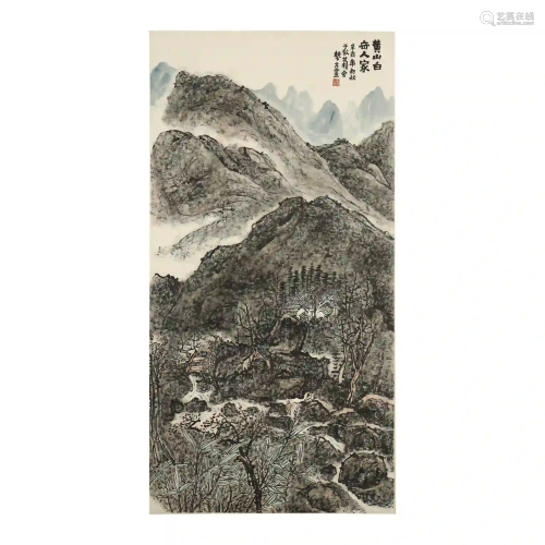 LAI SHAOQI,CHINESE PAINTING AND CALLIGRAPHY