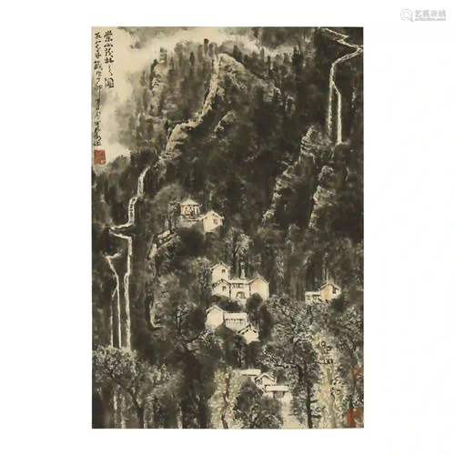 LI KERAN,CHINESE PAINTING AND CALLIGRAPHY