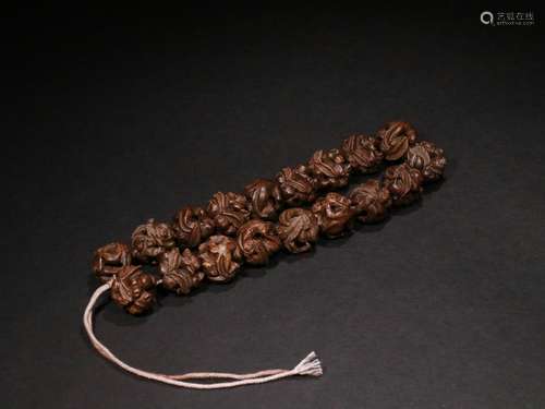 chinese eaglewood hand strings with 18 beads