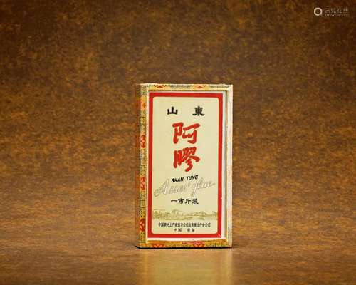 70年代初茶叶出口装山东阿胶