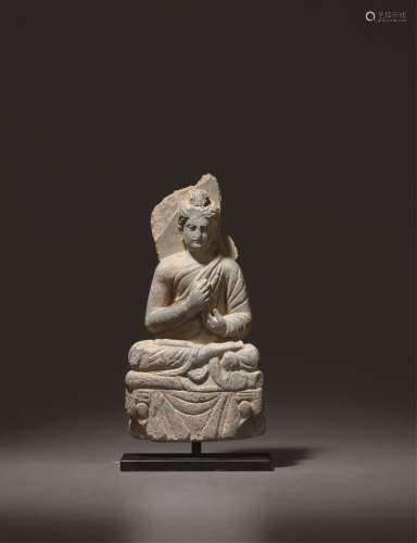 2世纪•犍陀罗释迦牟尼坐像