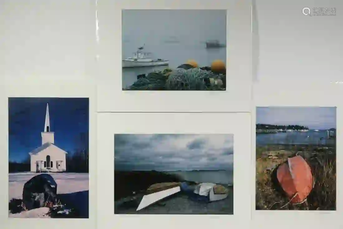 (4) MAINE ART PHOTOGRAPHS BY HOWARD ENGLANDER