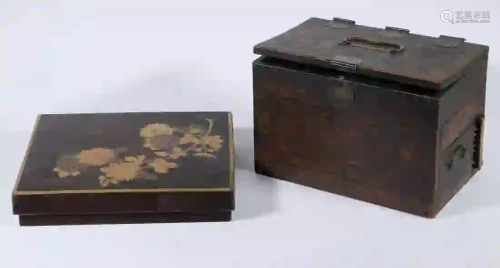 (2) JAPANESE WRITING BOXES