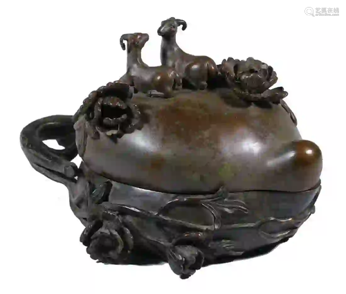 CHINESE BRONZE CENSER