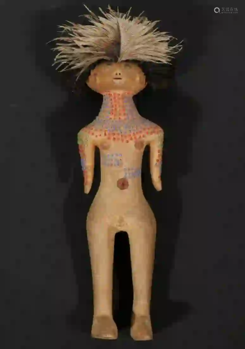 CARVED TRIBAL DOLL
