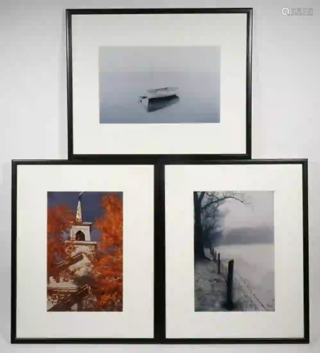 (3) FRAMED MAINE ART PHOTOGRAPHS BY HOWARD ENGLA…