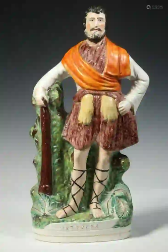 STAFFORDSHIRE HERCULES FIGURE