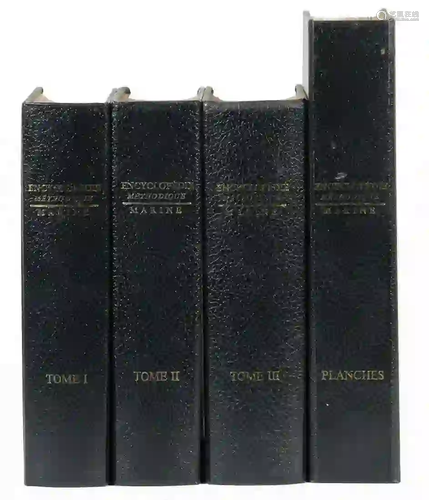 (4 VOL SET) REPRINT OF 18TH C. FRENCH MARINE PRACTICES