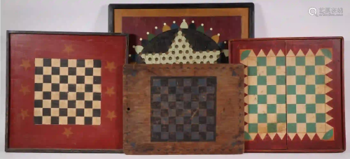(4) GAME BOARDS