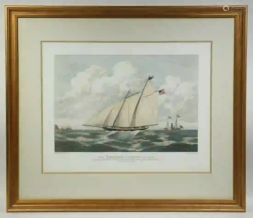 FRAMED NAUTICAL PRINT