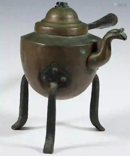 19TH C. SWEDISH KETTLE