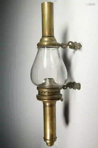 CRERAR & ADAMS CARRIAGE LAMP