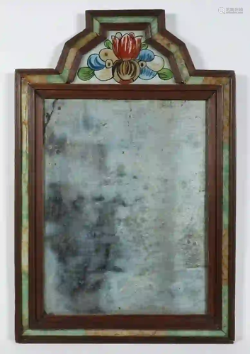 18TH C. COURTING MIRROR