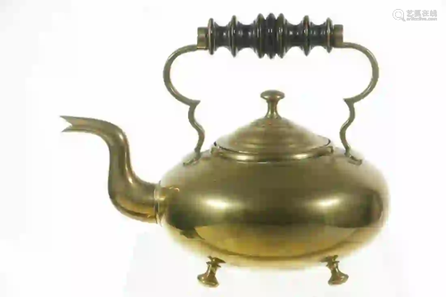 VICTORIAN BRASS TODDY KETTLE