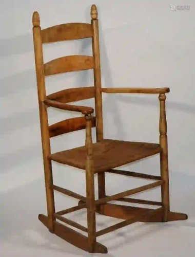 EARLY LADDERBACK ROCKER