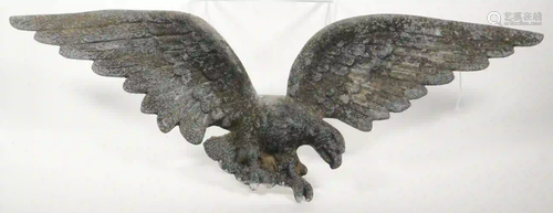 CAST ALUMINUM EAGLE PLAQUE