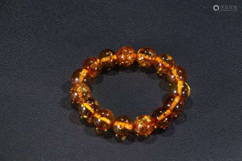 An Amber Bracelet