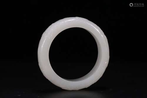 A Hetian Jade Bangle