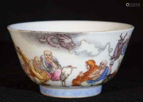 A Porcelain Arhat Cup